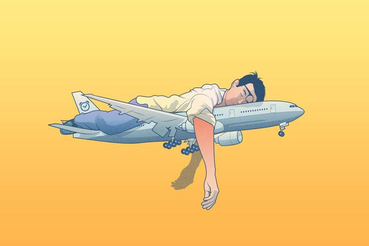 پرواز طولانی چه تاثیری بر بدن دارد؟