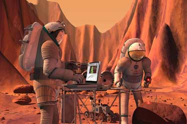 آزمایش شبیه‌ساز زندگی در مریخ بر روی زمین + ویدئو  <img src="/images/video_icon.gif" width="16" height="13" border="0" align="top">