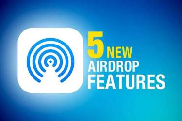 ۵ قابلیت جدید ایردراپ در iOS 17
