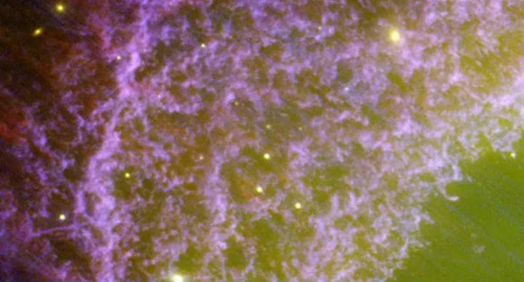 تصاویر خیره‌کننده تلسکوپ جیمز وب از لحظه مرگ یک ستاره