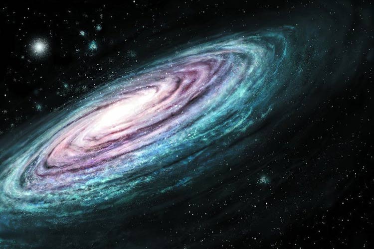 کهکشان ما همیشه به شکل مارپیچ امروزی نبوده است
