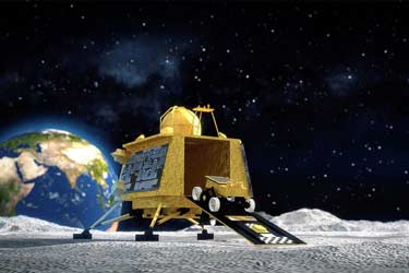 چاندرایان-۳؛ فرود ویکرام در قطب جنوبی ماه