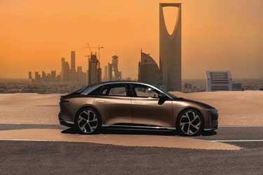 شرکت خودروی الکتریکی لوسید، اولین شعبه بین‌المللی‌ خود را در عربستان افتتاح کرد