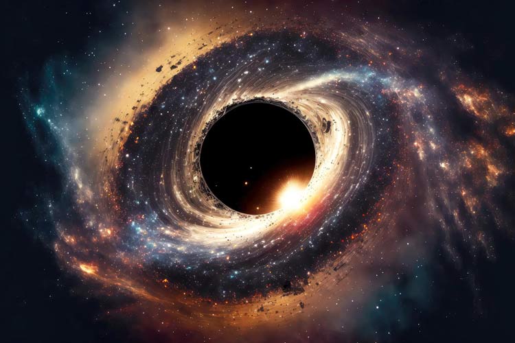 Black Hole Event 750