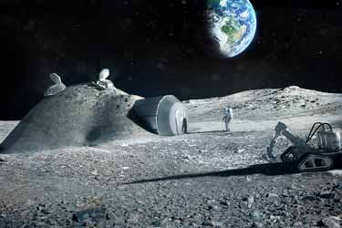 ساخت یک منبع انرژی پایدار برای زندگی طولانی‌مدت در کره ماه!