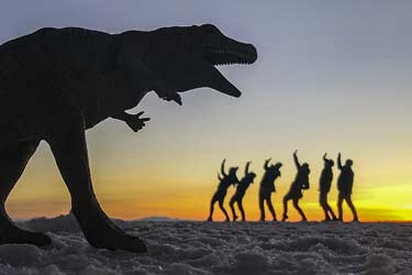 دایناسورها احتمالا مقصر «عمر کوتاه» انسان‌ها هستند