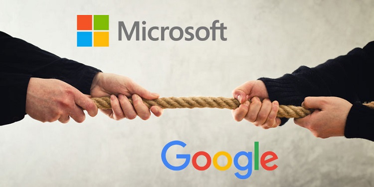 هشدار گوگل نسبت به انحصار مایکروسافت در فضای ابری - تی ام گیم