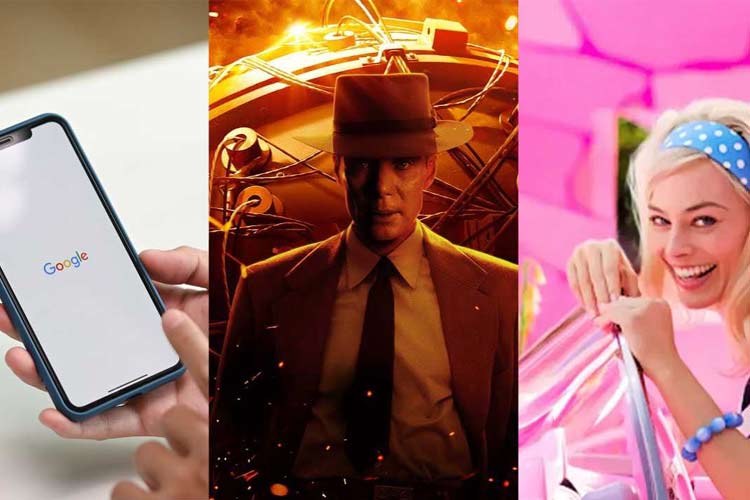 اینفوگرافیک: محبوب‌ترین فیلم‌ها و سریال‌های سال ۲۰۲۳ در موتور جست‌وجوی گوگل
