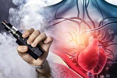 سیگار الکترونیکی خطر نارسایی قلبی را افزایش می‌دهد